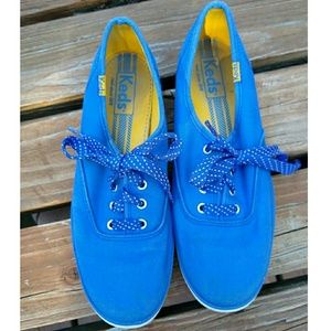 Royal Blue Keds Size 8.5 US 6 UK 38.5 EU